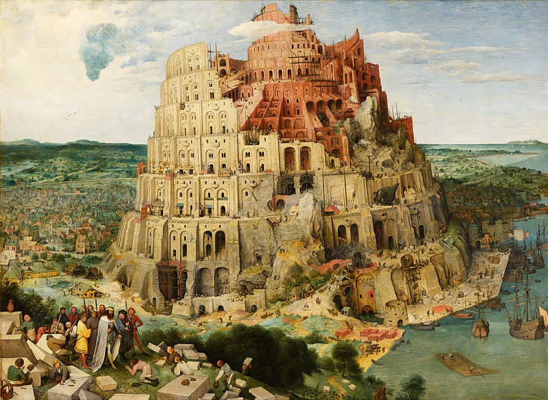 Pieter Bruegel de Oude - De Toren van Babel (ong 1560)
